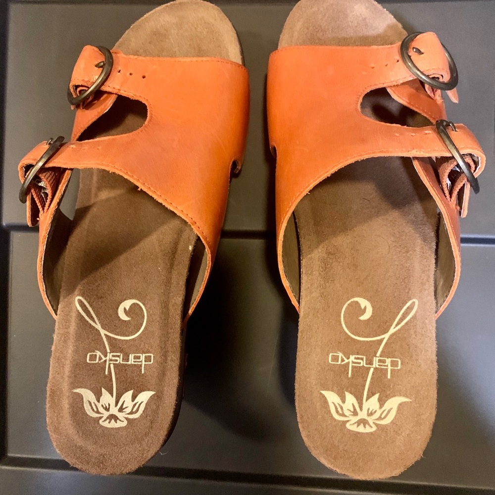 Dansko high heel sandals